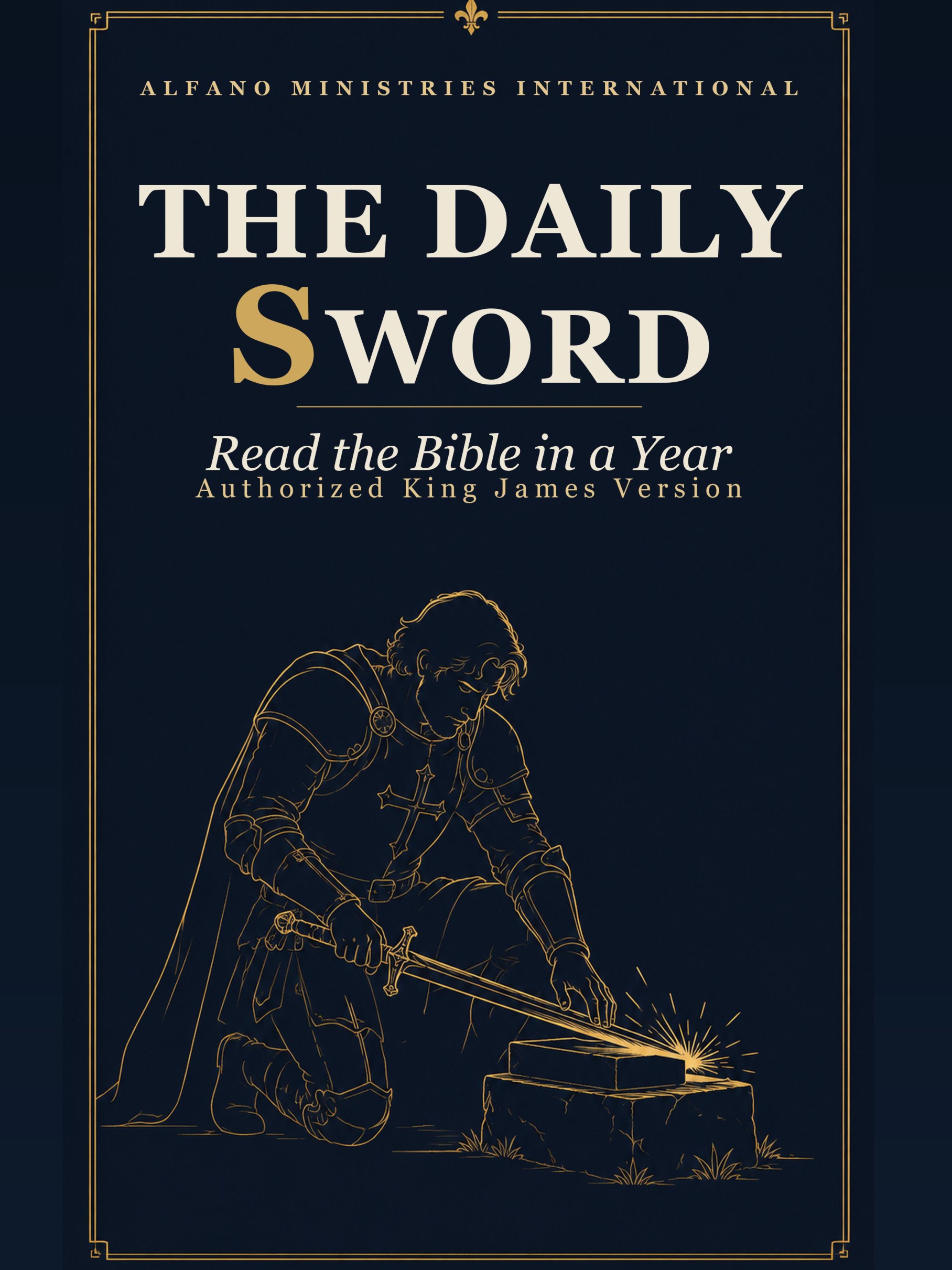 The Daily Sword: Read the Whole Bible in a Year (KJV) book cover